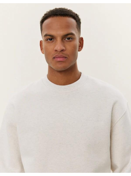 Les Deux LDM200128 CREW SWEATSHIRT 230230 SNOW MEL. foto 6