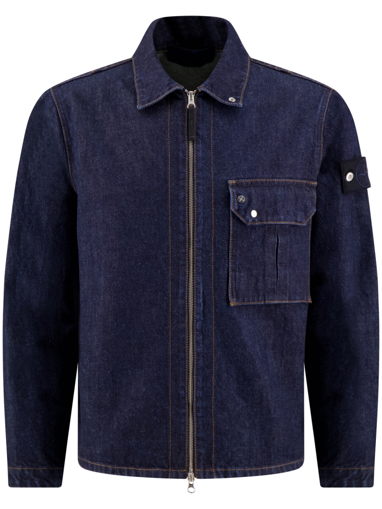Stone Island L1S14 1200002 S00J7 VJ201 BLUE RINSE