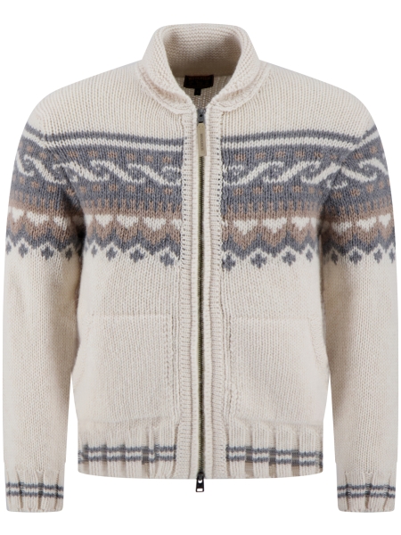 Woolrich CFWOKN2083MRUF5099 8330 MILKY CREAM JACQUARD Woolrich CFWOKN2083MRUF5099 8330 MILKY CREAM JACQUARD