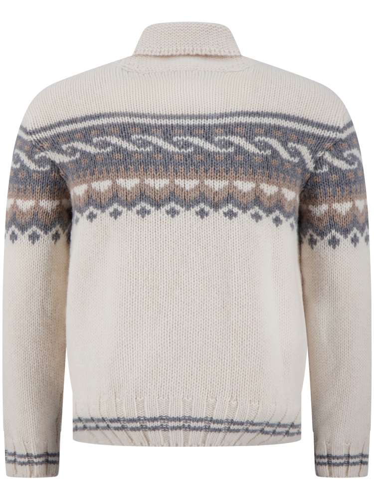 Woolrich CFWOKN2083MRUF5099 8330 MILKY CREAM JACQUARD