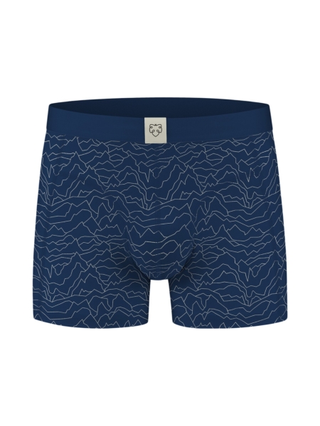 A-dam MUBB0269 NAVY MOUNTAINS BLUE
