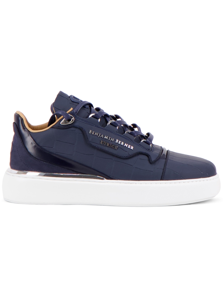 Benjamin Berner BNJ220 Raphael Mat. croco navy