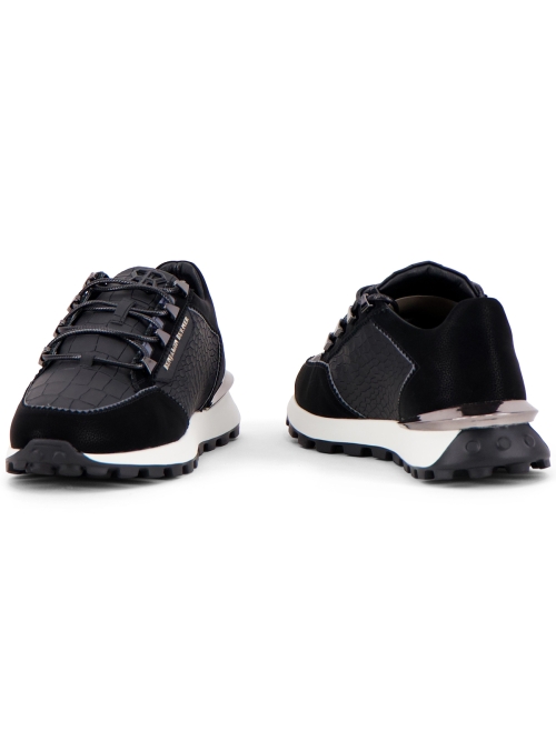 Benjamin Berner BNJ0171 MATT CROCODILE NAPPA BLACK foto 6