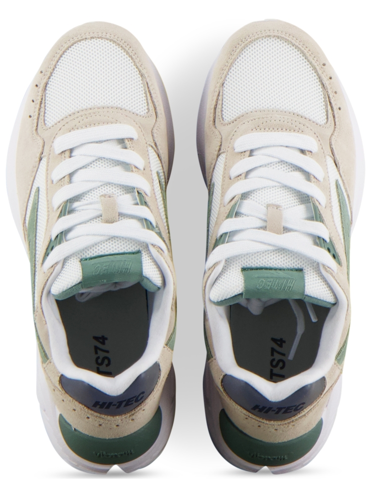 Hi-Tec 006273-011. WHITE/SAGE GREEN