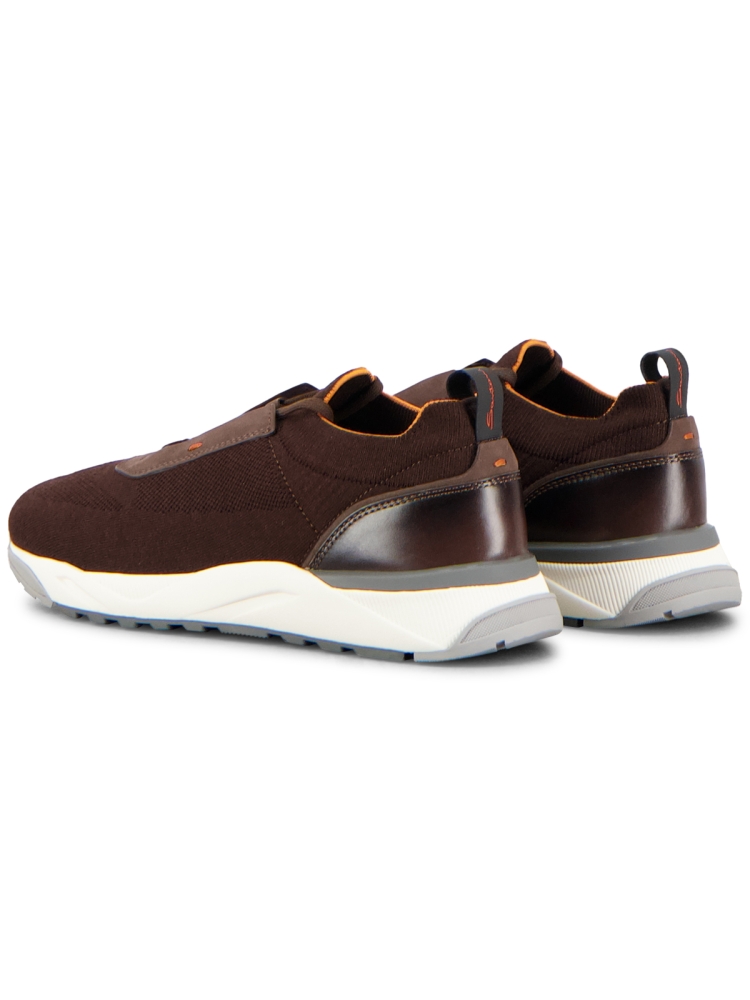 Santoni MBIO21601BGRNHOD T45 DARK BROWN