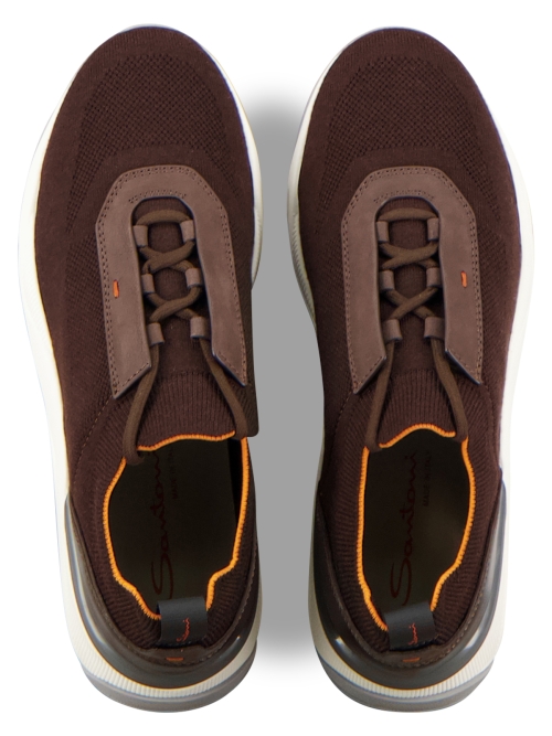 Santoni MBIO21601BGRNHOD T45 DARK BROWN foto 7