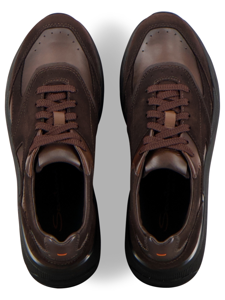 Santoni MBIM22112NERTSBB T60 DARK BROWN