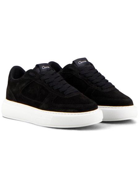  CUPSOLE-W26 BLACK SUEDE