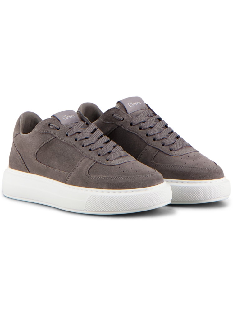 CUPSOLE GREY SUEDE