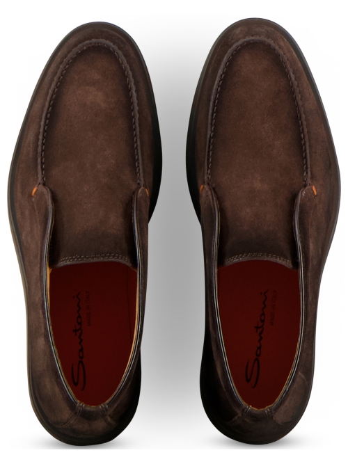 Santoni MGDT17823SMOBGEX T50 DARK BROWN foto 7