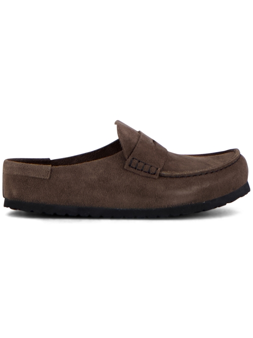 Birkenstock NAPLES WRAPPED SUEDE LEATHER CONCRETE GRAY foto 4