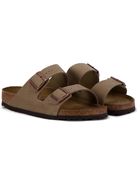 Birkenstock ARIZONA SOFT NATURAL TABACCO BROWN