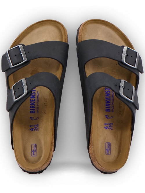 Birkenstock ARIZONA SOFT NATURAL BLACK foto 7