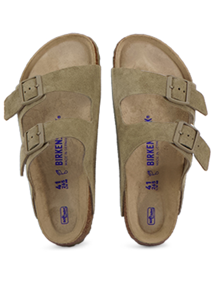 Birkenstock ARIZONA SOFT NATURAL FADED KHAKI