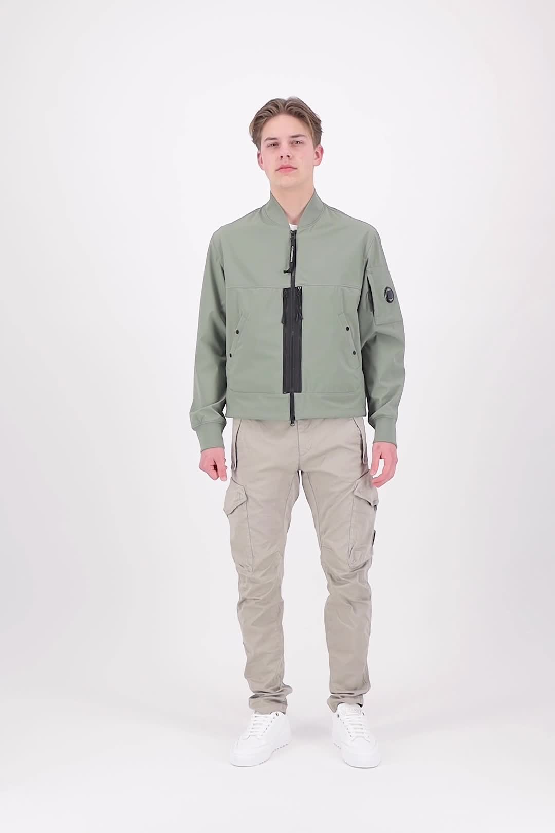 C.P. Company 16CMOW009A-005968A 627 AGAVE GREEN video