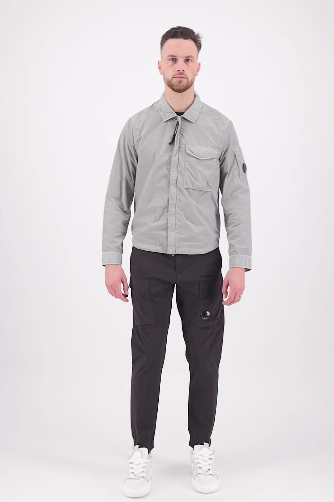 C.P. Company 16CMOS039A-005904G 913 DRIZZLE GREY video