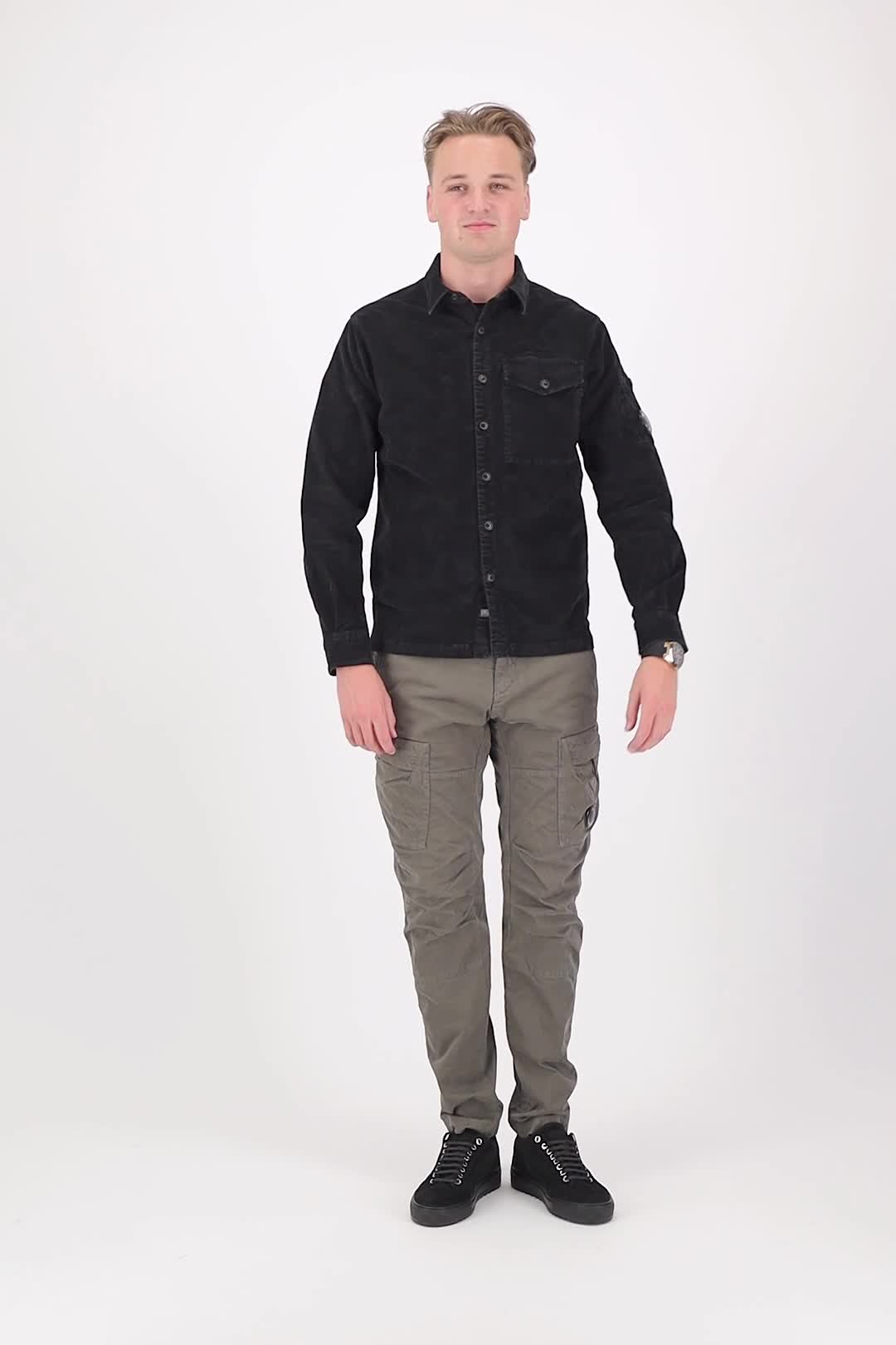 C.P. Company 17CMSH160A-006410O 999 BLACK video